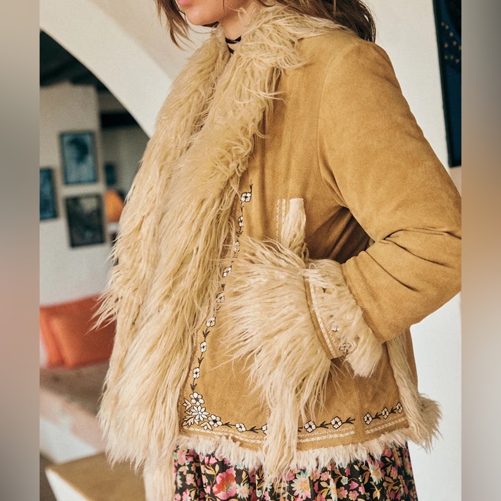 VHTF SPELL JOPLIN CROPPED JACKET (L) - Picture 4 of 13